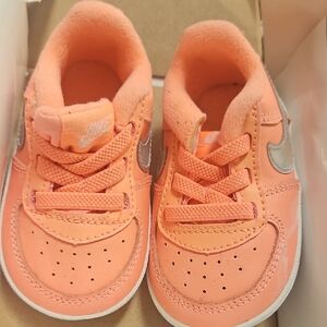 Nike Kids Bright Orange Sneakers